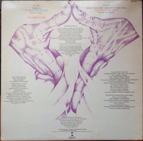 Ijahman Levi : Africa (LP, Album)
