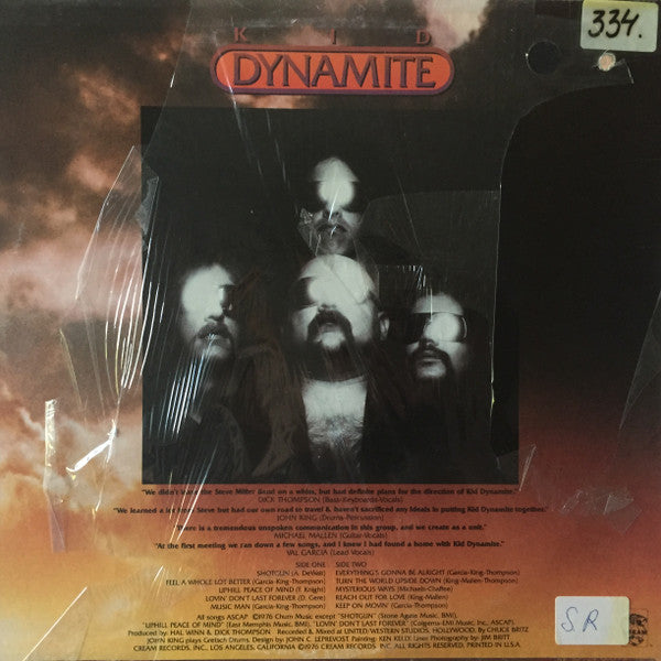 Kid Dynamite  ~ Kid Dynamite (Vinyl) - Djungel & Jazz