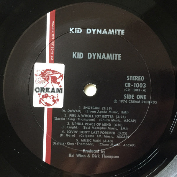 Kid Dynamite  ~ Kid Dynamite (Vinyl) - Djungel & Jazz