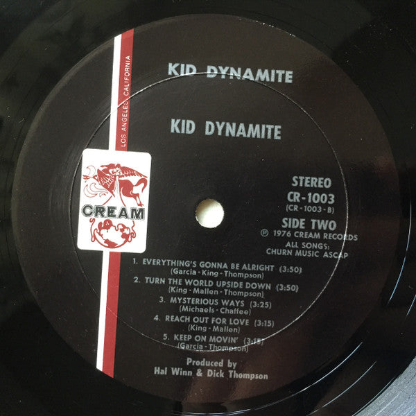 Kid Dynamite  ~ Kid Dynamite (Vinyl) - Djungel & Jazz