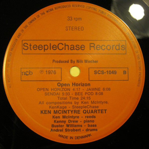 Ken McIntyre Quartet ~ Open Horizon (Vinyl) - Djungel & Jazz