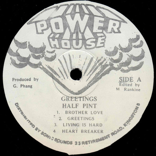Half Pint (3) : Greetings (LP, Album)