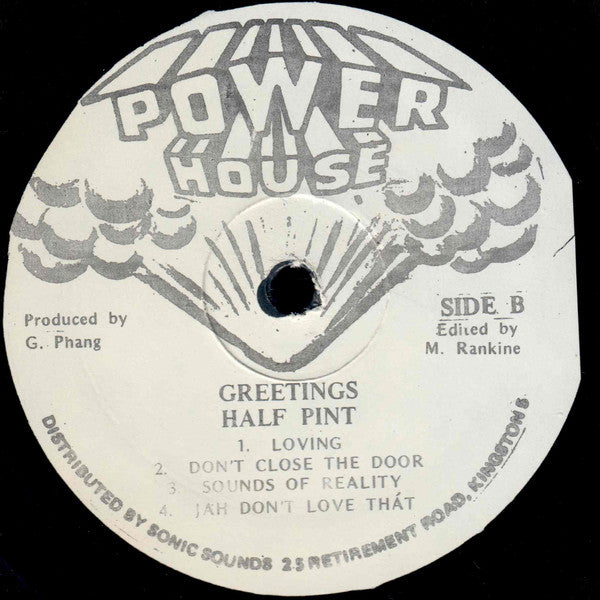 Half Pint (3) : Greetings (LP, Album)
