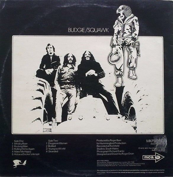 Budgie ~ Squawk (Vinyl) - Djungel & Jazz