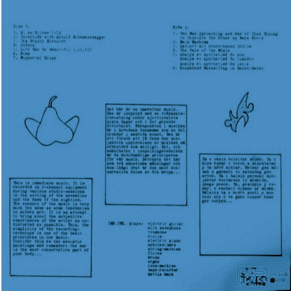 Imp Ink ~ Imp Ink (Vinyl) - Djungel & Jazz