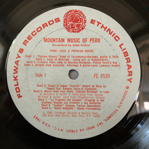 Various ~ Mountain Music Of Peru (Vinyl) - Djungel & Jazz