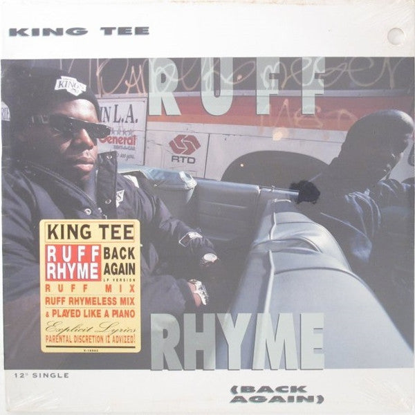 King Tee : Ruff Rhyme (Back Again) (12", Single)