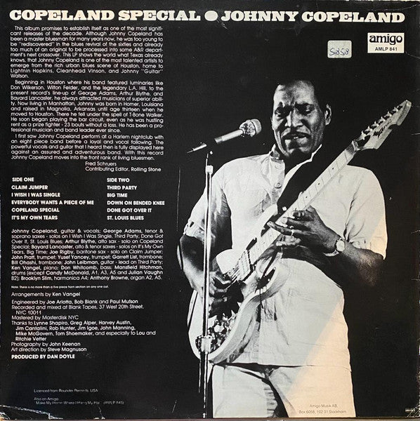 Johnny Copeland ~ Copeland Special (Vinyl) - Djungel & Jazz