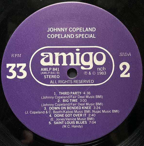 Johnny Copeland ~ Copeland Special (Vinyl) - Djungel & Jazz