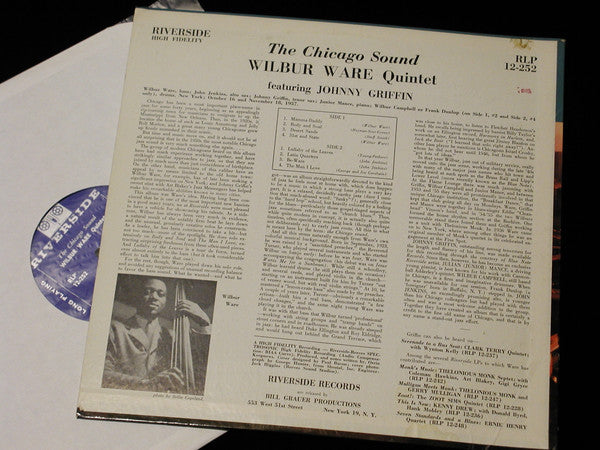 Wilbur Ware Quintet Featuring Johnny Griffin : The Chicago Sound (LP, Album, Mono)