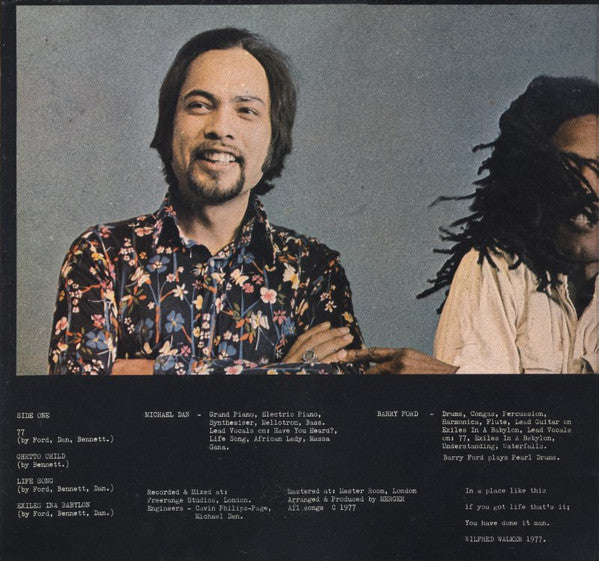 Merger (2) : Exiles In A Babylon (LP, Album, Gat)