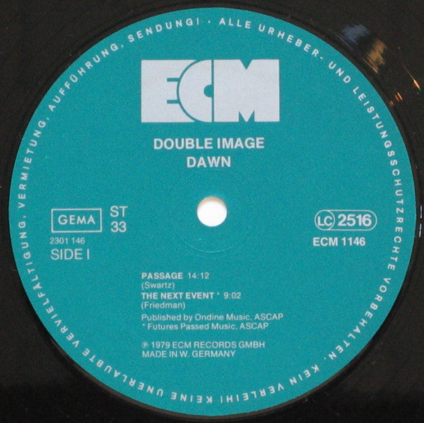 Double Image ~ Dawn (Vinyl) - Djungel & Jazz