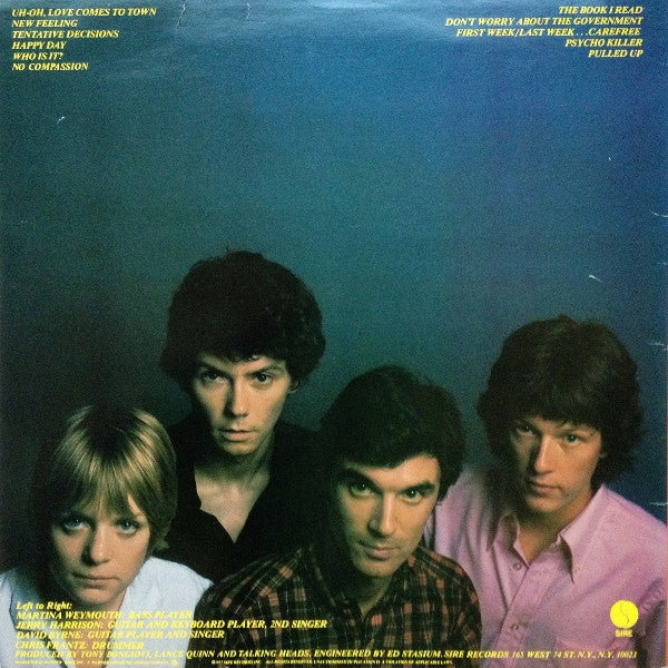 Talking Heads ~ Talking Heads: 77 (Vinyl) - Djungel & Jazz