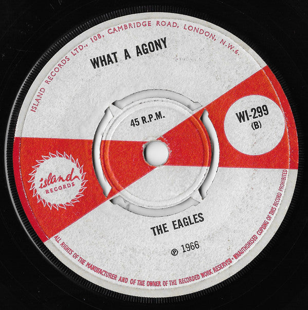 Roy Richards / Eagles (2) : Western Standard Time / What A Agony (7", Single, Mono)