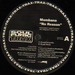 Mambana ~ No Reason (Vinyl) - Djungel & Jazz