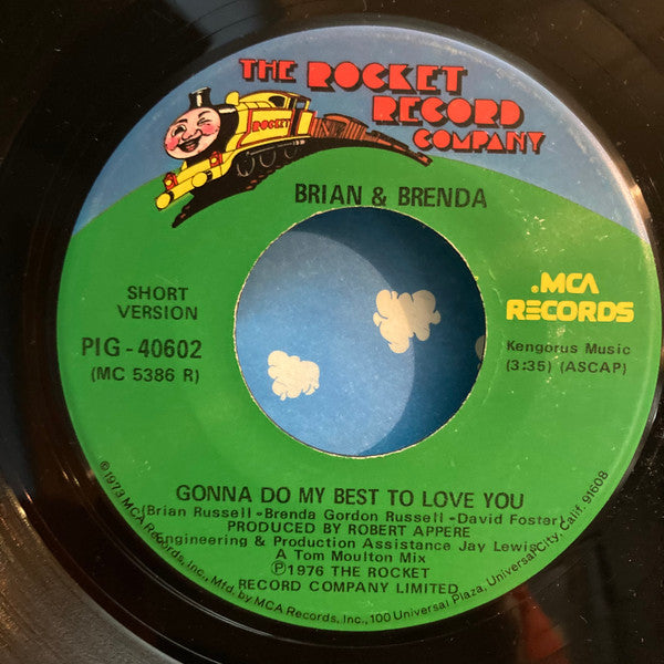 Brian & Brenda ~ Gonna Do My Best To Love You (Vinyl) - Djungel & Jazz