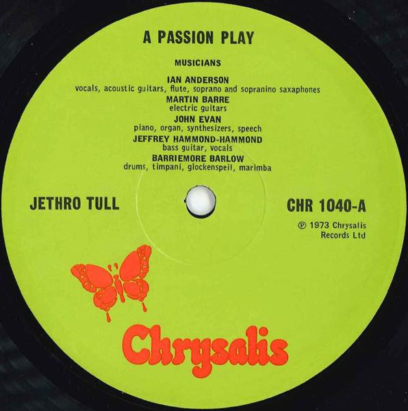 Jethro Tull ~ A Passion Play (Vinyl) - Djungel & Jazz