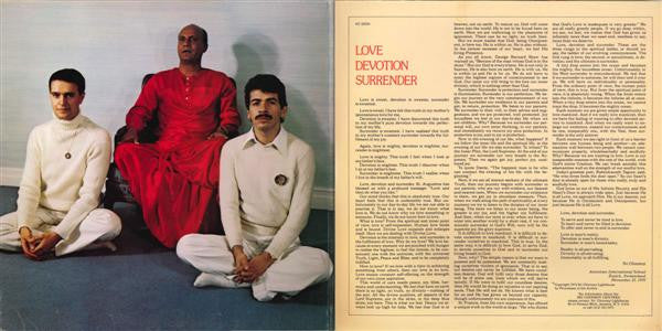 Carlos Santana & Mahavishnu John McLaughlin* : Love Devotion Surrender (LP, Album, Pit)