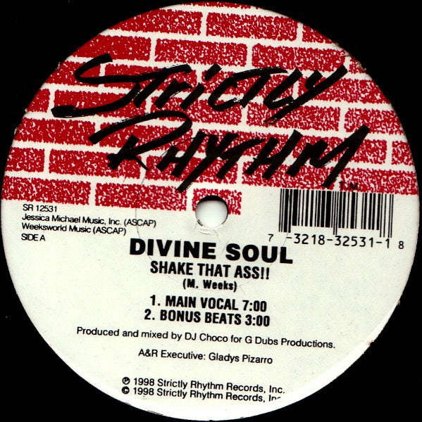 Divine Soul ~ Shake That Ass!! (Vinyl) - Djungel & Jazz