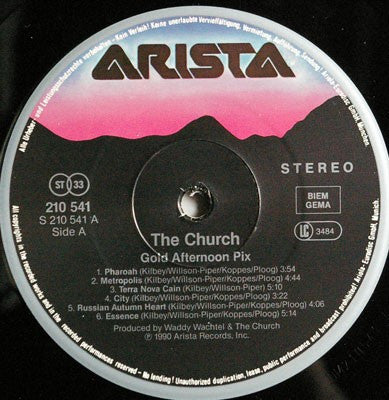 The Church ~ Gold Afternoon Fix (Vinyl) - Djungel & Jazz