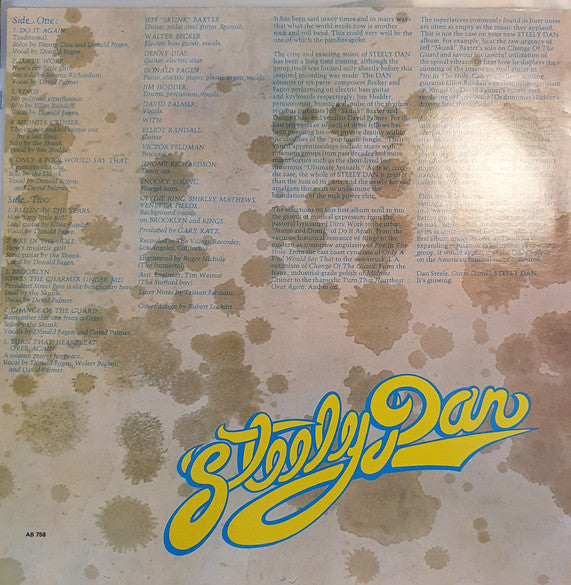 Steely Dan ~ Can't Buy A Thrill (Vinyl) - Djungel & Jazz