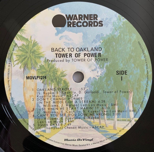 Tower Of Power ~ Back To Oakland (Vinyl) - Djungel & Jazz