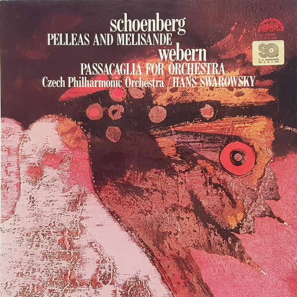 Arnold Schoenberg, Anton Webern, The Czech Philharmonic Orchestra, Hans Swarowsky ~ Pelleas And Melisande / Passacaglia For Orchestra (Vinyl) - Djungel & Jazz
