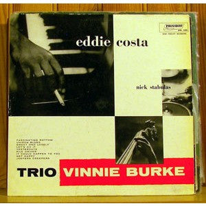 Trio Vinnie Burke ~ Eddie Costa - Vinnie Burke Trio (Vinyl) - Djungel & Jazz