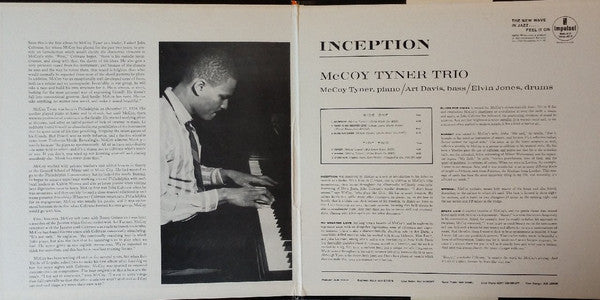 McCoy Tyner Trio ~ Inception (Vinyl) - Djungel & Jazz