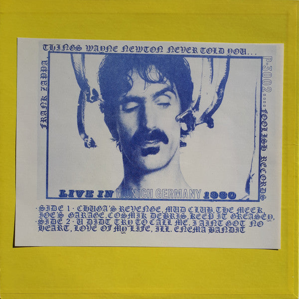 Frank Zappa ~ Things Wayne Newton Never Told You... (Vinyl) - Djungel & Jazz