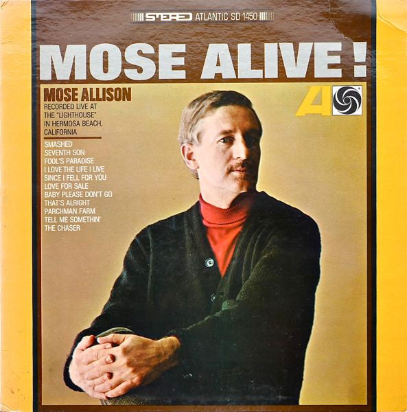 Mose Allison ~ Mose Alive! (Vinyl) - Djungel & Jazz