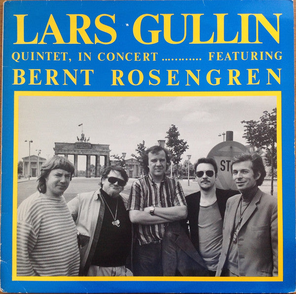 Lars Gullin Quintet Featuring Bernt Rosengren ~ In Concert (Vinyl) - Djungel & Jazz