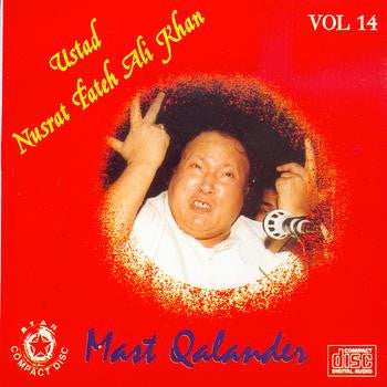 Ustad Nusrat Fateh Ali Khan ~ Mast Qalander (Vinyl) - Djungel & Jazz