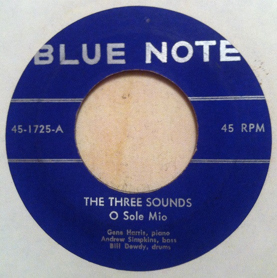 The Three Sounds ~ O Sole Mio / Blue Bells (Vinyl) - Djungel & Jazz