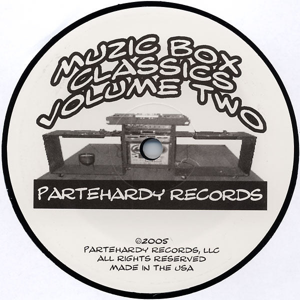 Ron Hardy ~ Muzic Box Classics Volume Two (Vinyl) - Djungel & Jazz