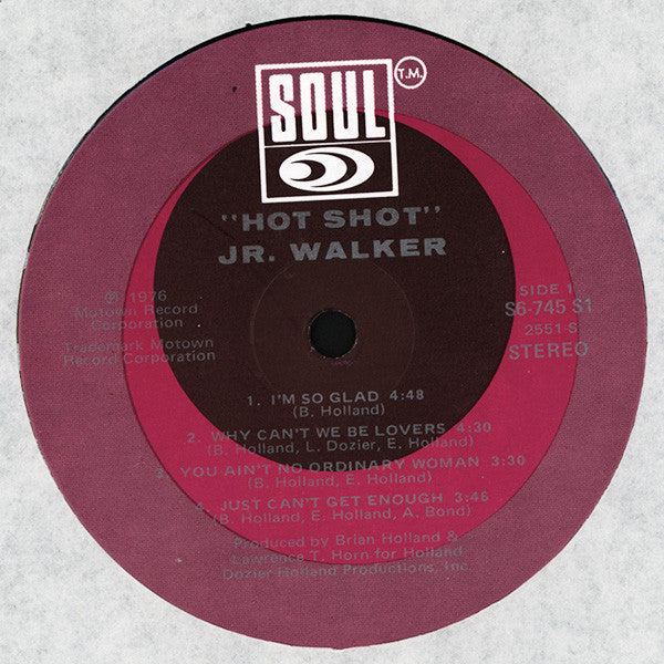 Junior Walker And The All-Stars* : Hot Shot (LP, Album, Hol)