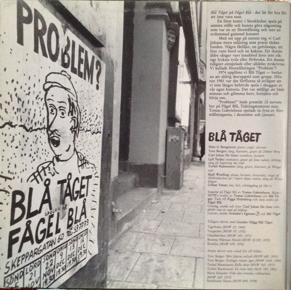 Blå Tåget : Blå Tåget På Fågel Blå (2xLP, Album)