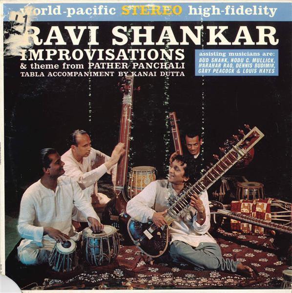 Ravi Shankar ~ Improvisations & Theme From Pather Panchali (Vinyl) - Djungel & Jazz