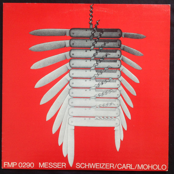 Irene Schweizer / Rüdiger Carl / Louis Moholo ~ Messer (Vinyl) - Djungel & Jazz