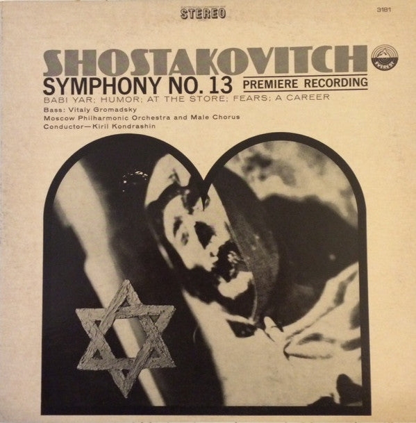 Kiril Kondrashin, Shostakovitch ~ Symphony No. 13 (Vinyl) - Djungel & Jazz