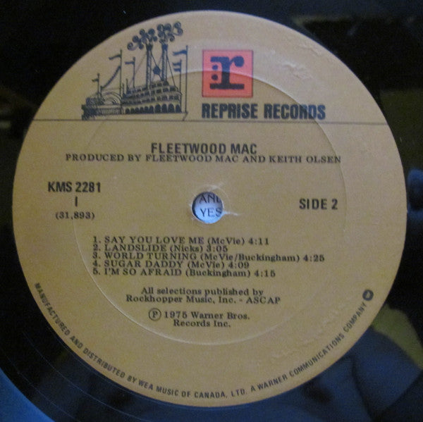 Fleetwood Mac ~ Fleetwood Mac (Vinyl) - Djungel & Jazz