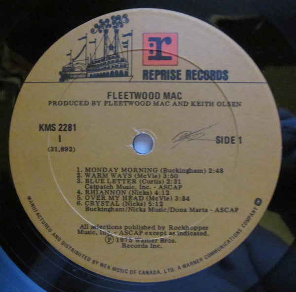 Fleetwood Mac ~ Fleetwood Mac (Vinyl) - Djungel & Jazz