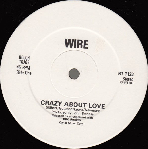 Wire ~ Crazy About Love (Vinyl) - Djungel & Jazz