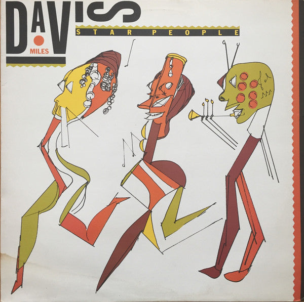 Miles Davis : Star People (LP, Album, 'Su)