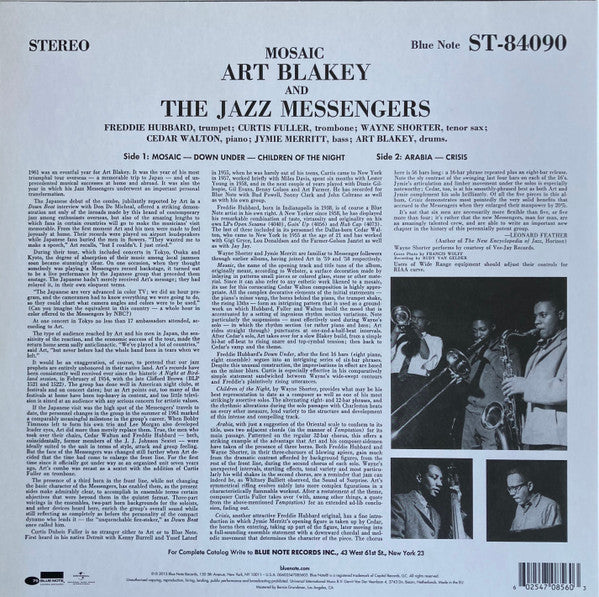 Art Blakey & The Jazz Messengers ~ Mosaic (Vinyl) - Djungel & Jazz