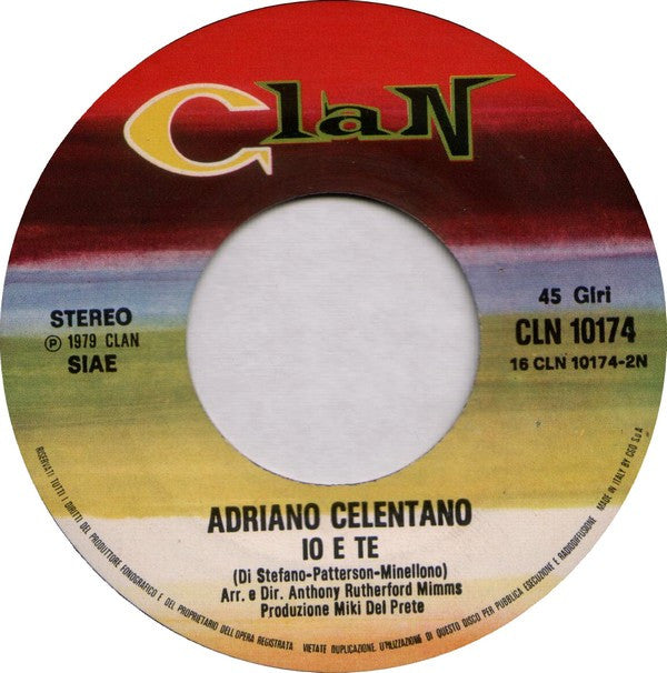 Adriano Celentano ~ Soli (Vinyl) - Djungel & Jazz