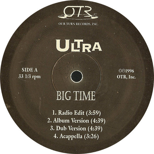 Ultra  ~ Big Time (Vinyl) - Djungel & Jazz