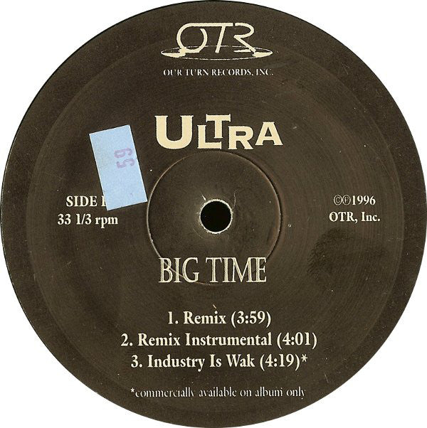 Ultra  ~ Big Time (Vinyl) - Djungel & Jazz