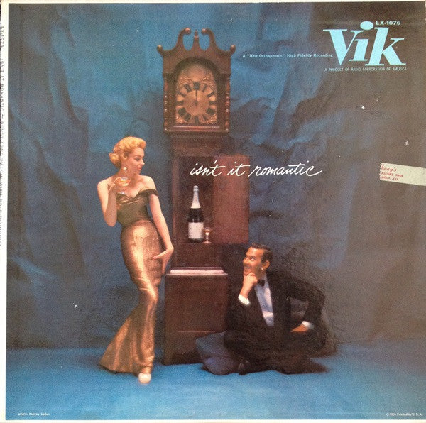 Bengt-Arne Wallin With Rolf Blomquist's Orchestra ~ Isn't It Romantic (Vinyl) - Djungel & Jazz