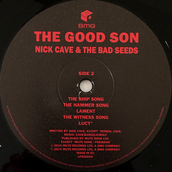 Nick Cave & The Bad Seeds ~ The Good Son (Vinyl) - Djungel & Jazz